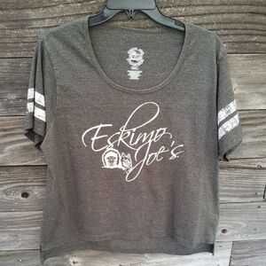 Eskimo Joe's Gray Graphic T-Shirt Size 2XL